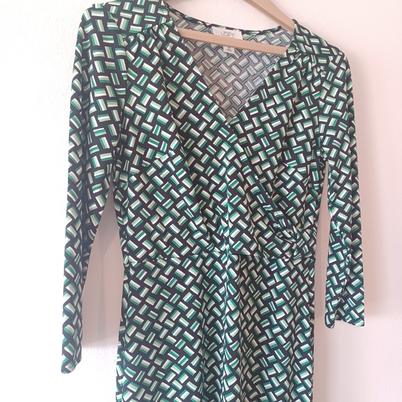 Ann Taylor Loft Women's Floral Dress Size 4P - Picture 5 of 7